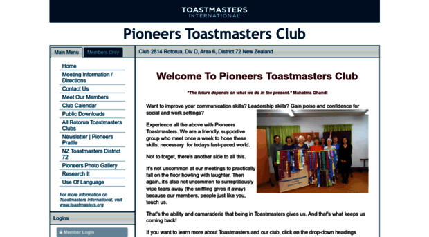 pioneers.toastmastersclubs.org