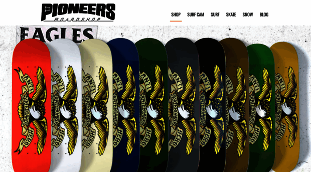 pioneersboardshop.com