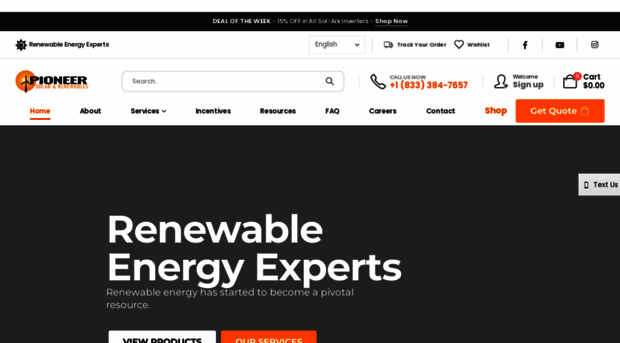 pioneersolarenergy.com