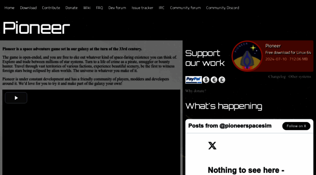 pioneerspacesim.net