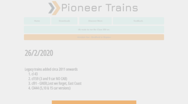 pioneertrains.co.uk