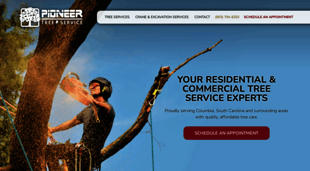 pioneertreesc.com