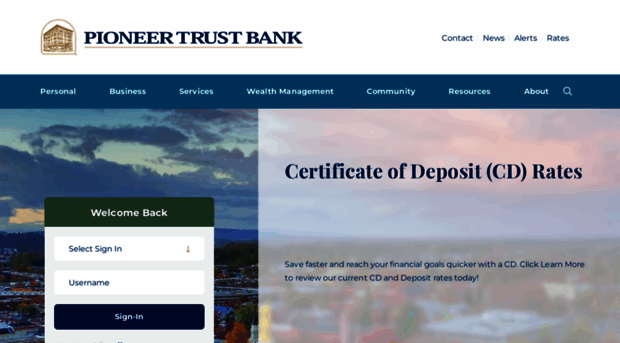 pioneertrustbank.com