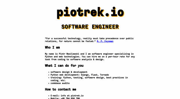 piotrek.io