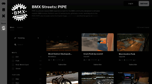 pipe mod io BMX Streets: PIPE Mods mod i PIPE Mod pipe mod io BMX Streets: PIPE Mods mod i PIPE Mod