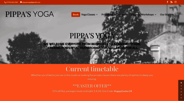 pippasyoga.co.uk