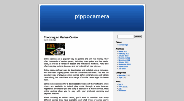 pippocamera.com