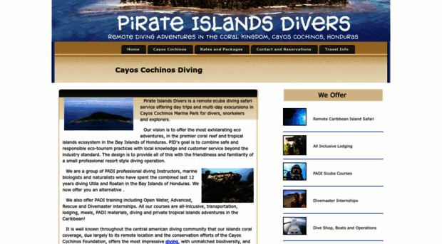 pirateislandsdivers.com