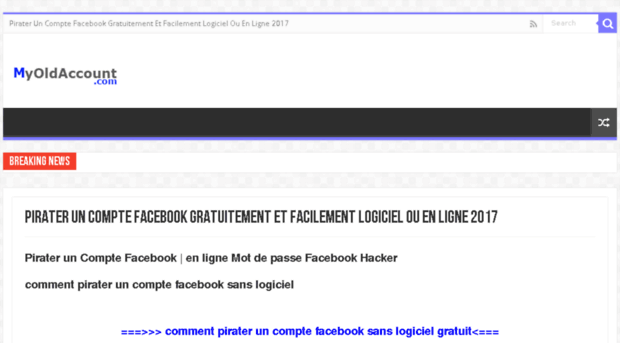 pirater-un-compte-facebook.myoldaccount.com