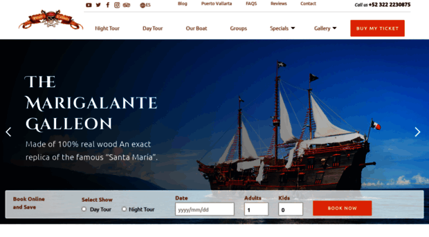 pirateshipvallarta.com