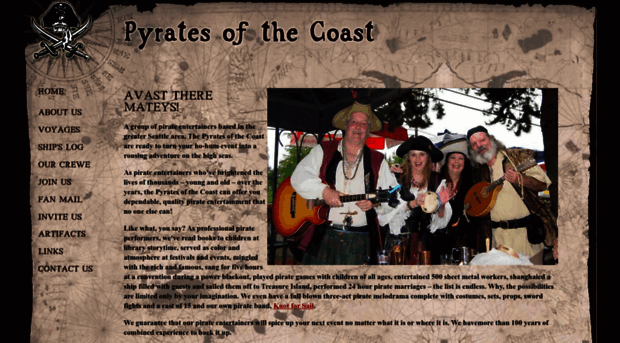 piratesofthecoast.com