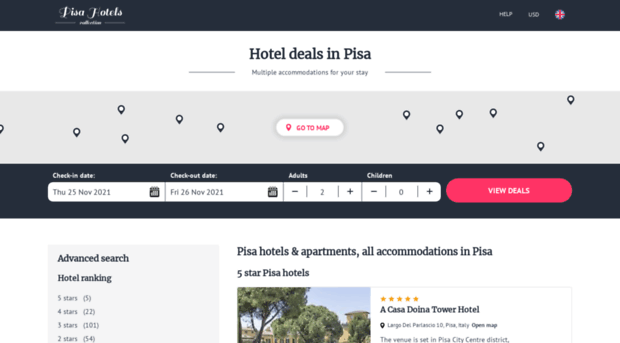 pisacity-hotels.com