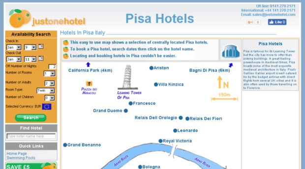 pisahotels.co.uk