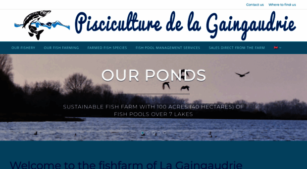 pisciculture-gaingaudrie.fr