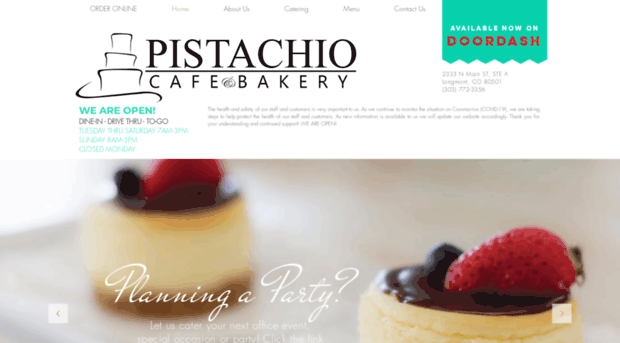 pistachiocafebakery.com