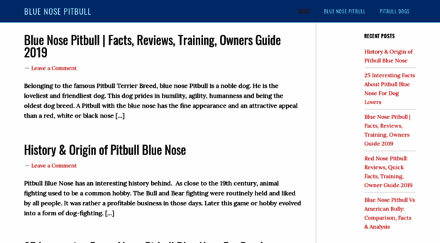 pitbullbluenose.com