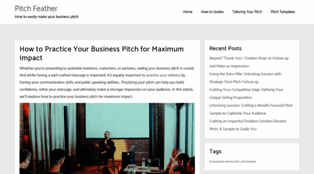 pitchfeather.com