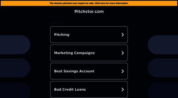 pitchstor.com