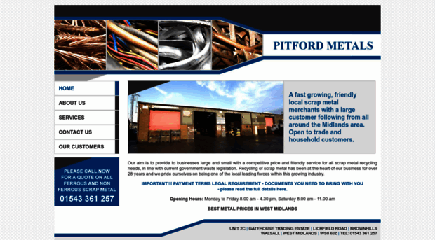 pitfordmetals.co.uk