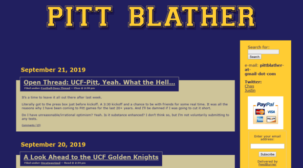 pittblather.com