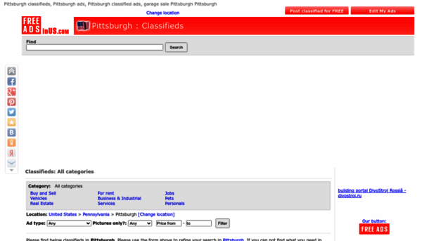 pittsburgh.freeadsinus.com