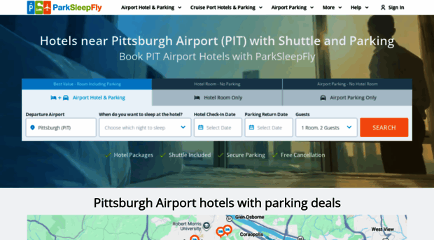 pittsburgh.parksleepfly.com