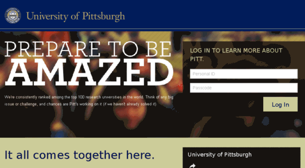 pitttrack.capturehighered.net