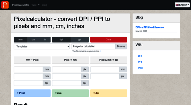 pixelcalculator.com