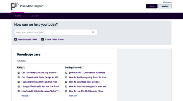 pixelmate.freshdesk.com