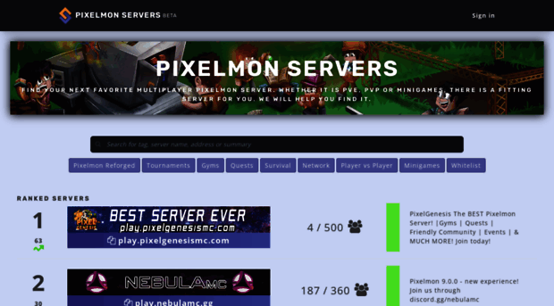 pixelmon-servers.com