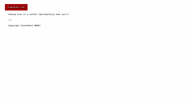 pixelrobot.net