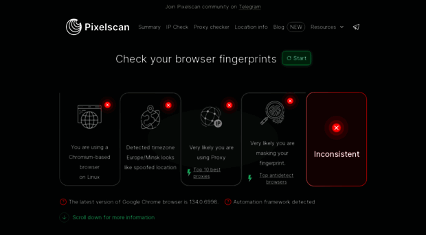 pixelscan.net