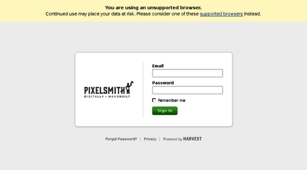 pixelsmith.harvestapp.com