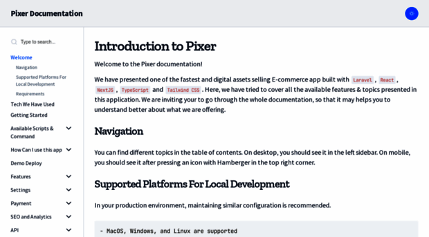 pixer-doc.vercel.app - Welcome | Pixer Documentation - Pixer Doc Vercel