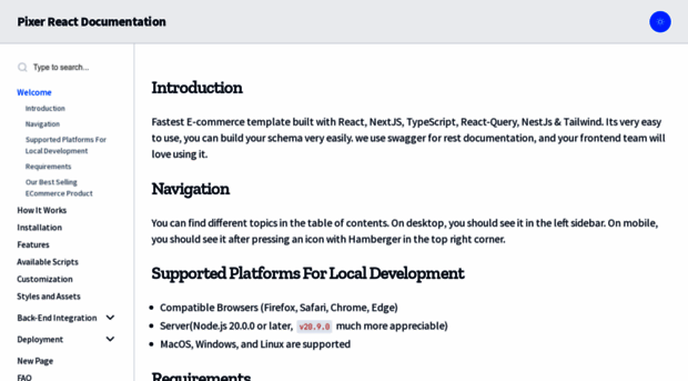 pixer-react-doc.vercel.app - Welcome | Pixer React Document... - Pixer ...