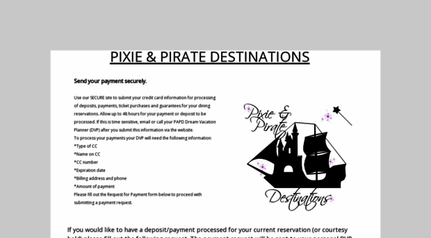 pixieandpiratedestinations.biz