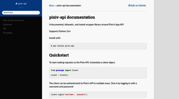 pixiv-api.readthedocs.io