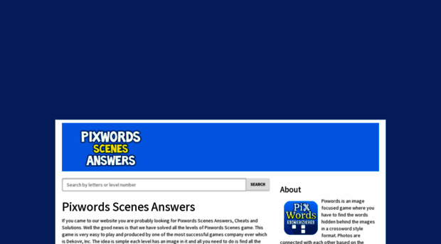 pixwordsscenesanswers.com