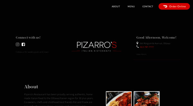 pizarrosrestaurant.com