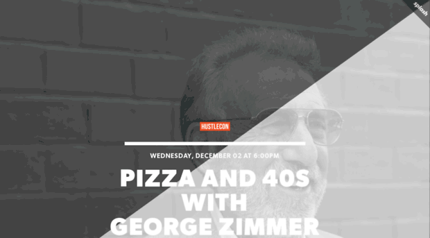 pizzaand40swithgeorgezimmer.splashthat.com