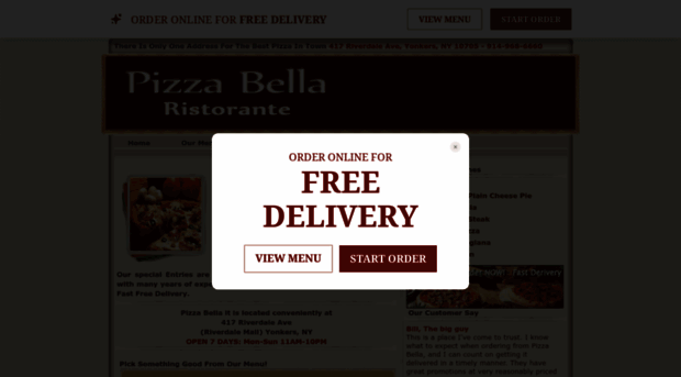 pizzabellaa.com