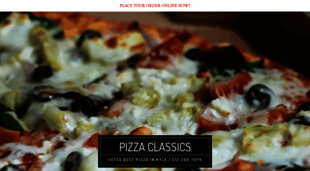 pizzaclassicskyle.com