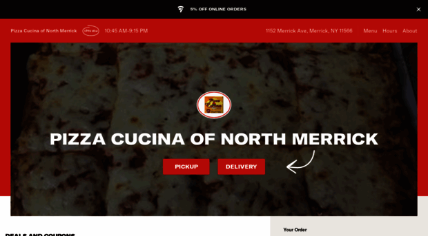 pizzacucinamerrick.com