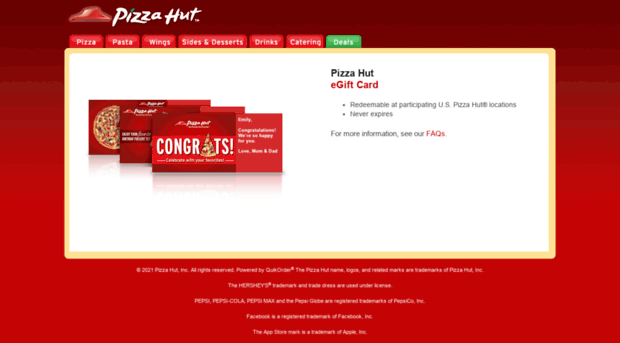 pizzahut.cashstar.com