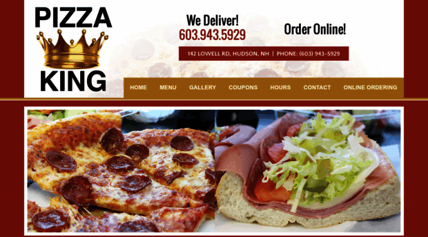 pizzakinghudsonnh.com