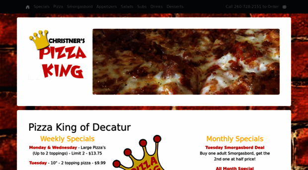 pizzakingofdecatur.com