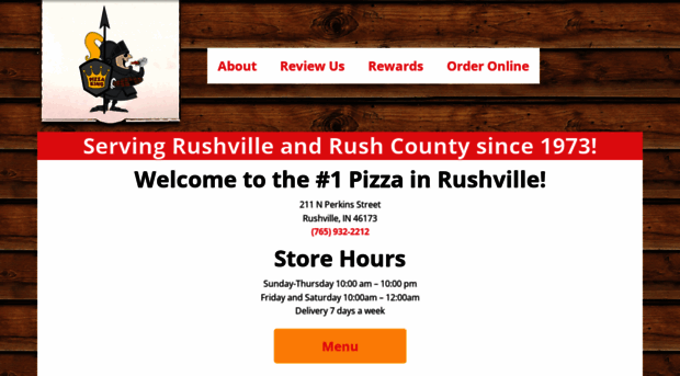 pizzakingofrushville.com