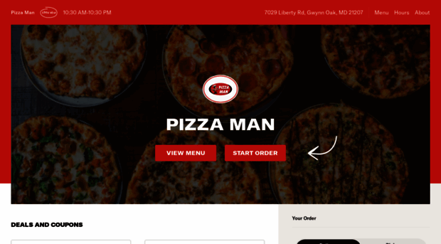 pizzamangwynnoak.com