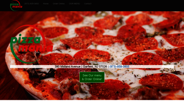 pizzamaniagarfield.com