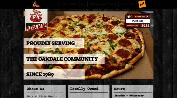 pizzamanoakdale.com